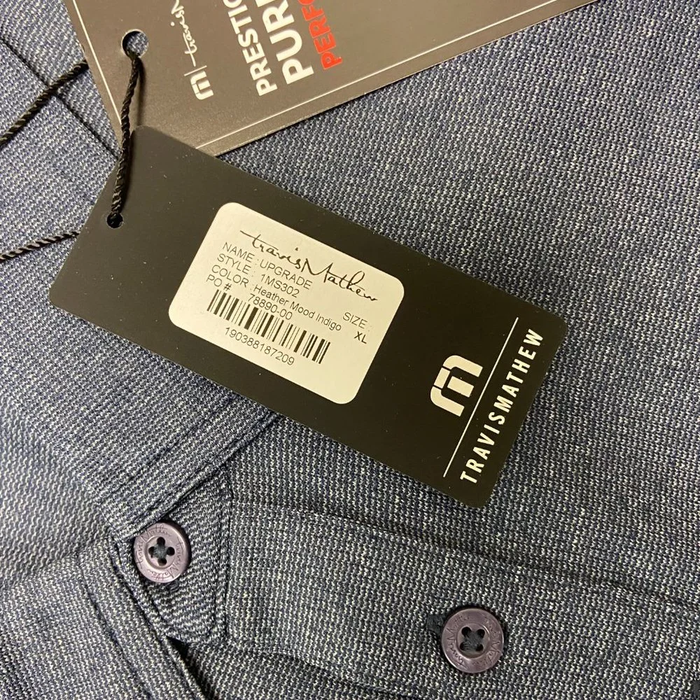 Travis Mathew Polo - Blue - Picture 5 of 5